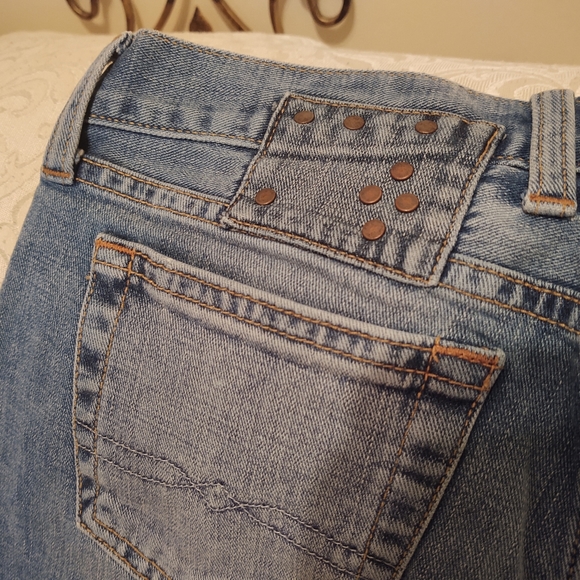 Lucky Brand Denim Cuffed Laguna Shorts Size 24 - Picture 7 of 7